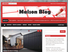 Tablet Screenshot of maison-blog.com
